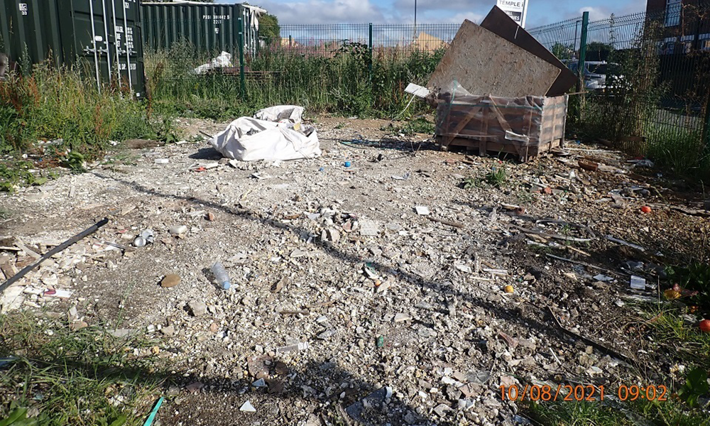 Allotments used as waste transfer station shut down by Environment Agency