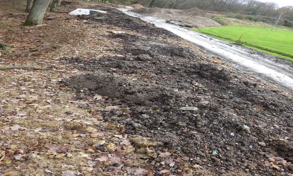 Surrey golf club fined for creating embankment with dumped waste